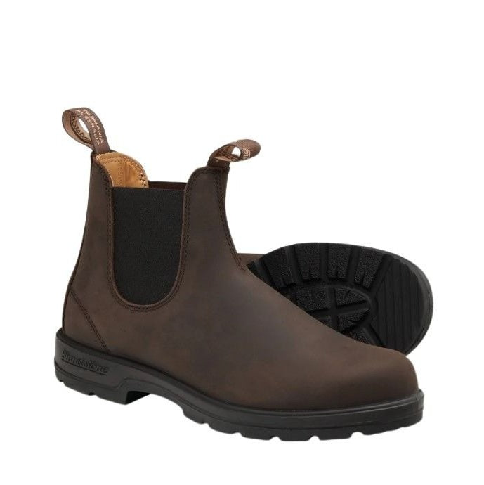 Blundstone 2340 Brown Premium Water-Resistant Nubuck Leather Elastic Side Boots