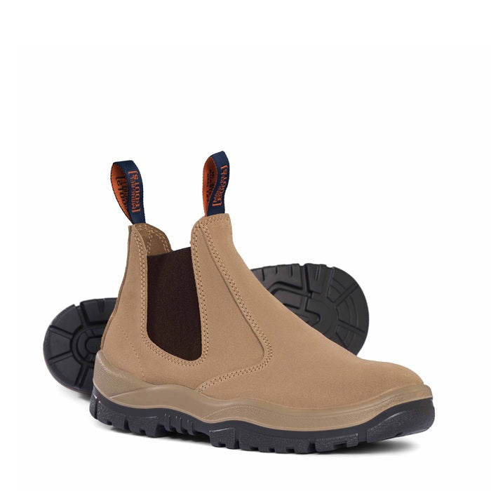 Mongrel 240040 Wheat Suede Elastic Sided Safety Boot