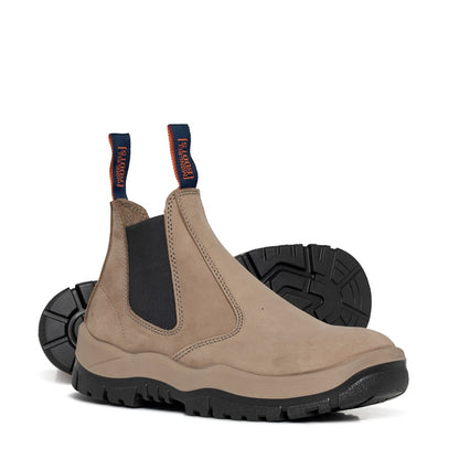 Mongrel 240060 Stone Elastic Sided Safety Boot