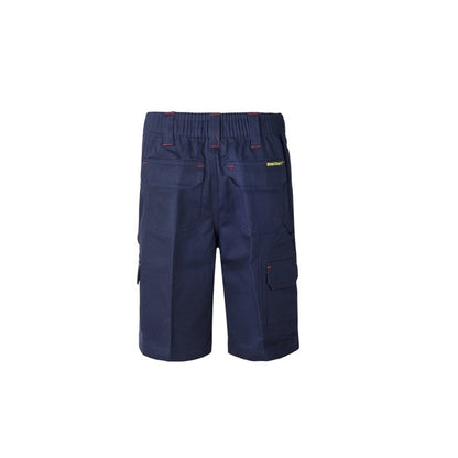 Workcraft WPK502 Kids Midweight Cargo Cotton Drill Shorts