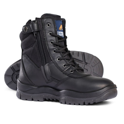 Mongrel Boots 251020 High Leg ZipSider Safety Boots