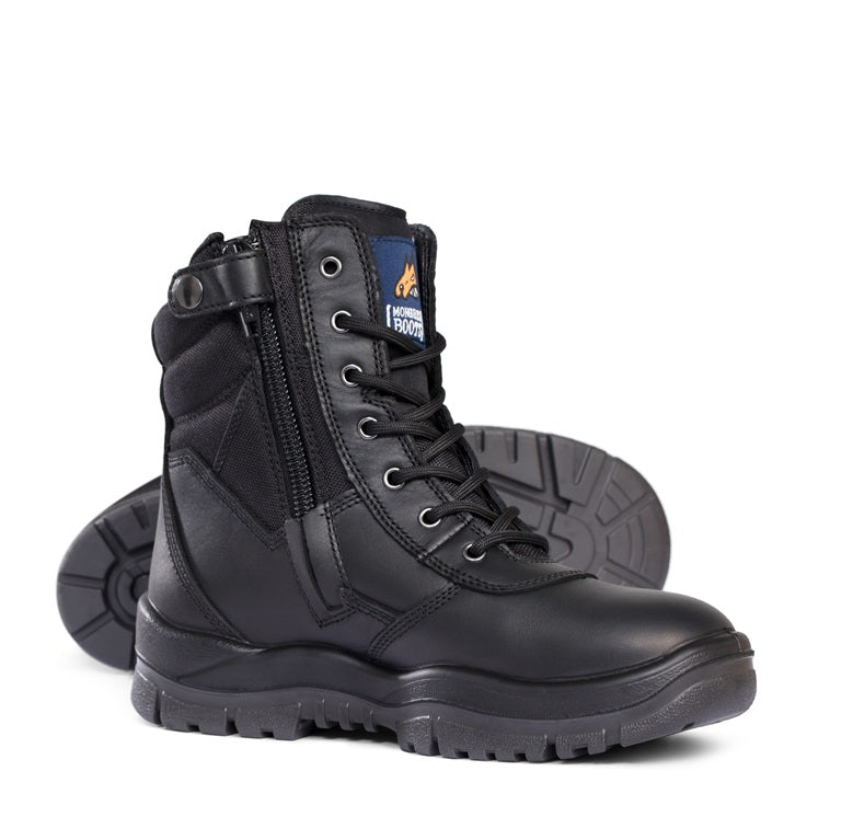 Mongrel Boots 251020 High Leg ZipSider Safety Boots