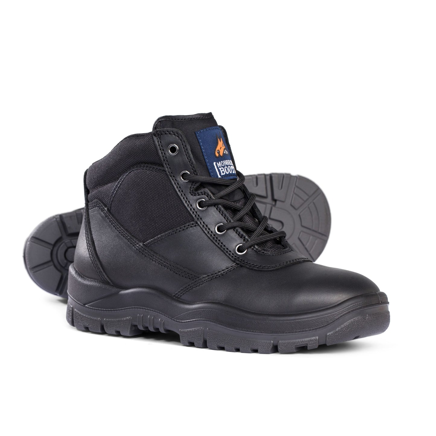 Mongrel 260020 DISCONTINUED Black Lace Up Safety Boot