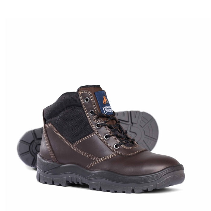 Mongrel 260030 DISCONTINUED Claret Lace Up Safety Boot