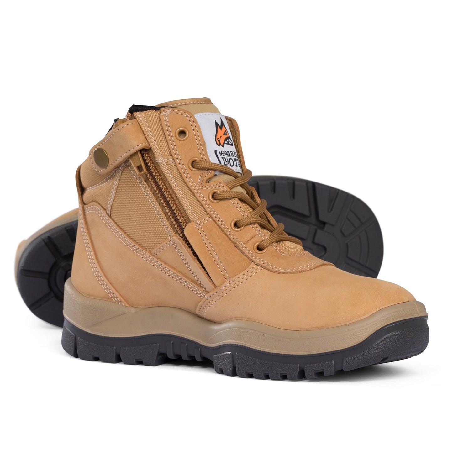 Mongrel 261050 Wheat ZipSider Safety Boot