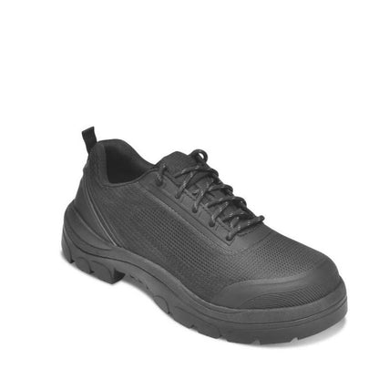 Black wide toe Wide Load 290BSC Black Laced Composite Safety Shoe