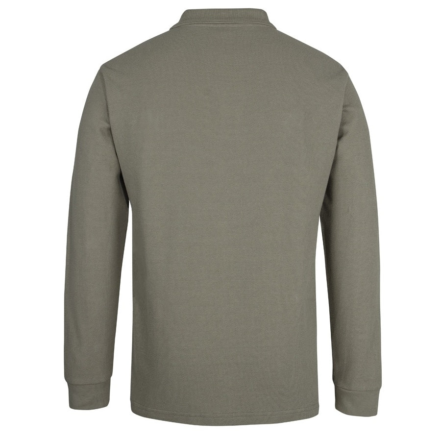 JB’s Wear 2PCL C of C L/S 320G Popcorn Cotton Polo