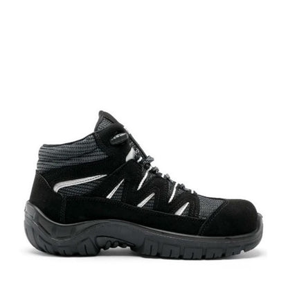 Black Lace up Steel Blue 311401 Darwin Safety Jogger
