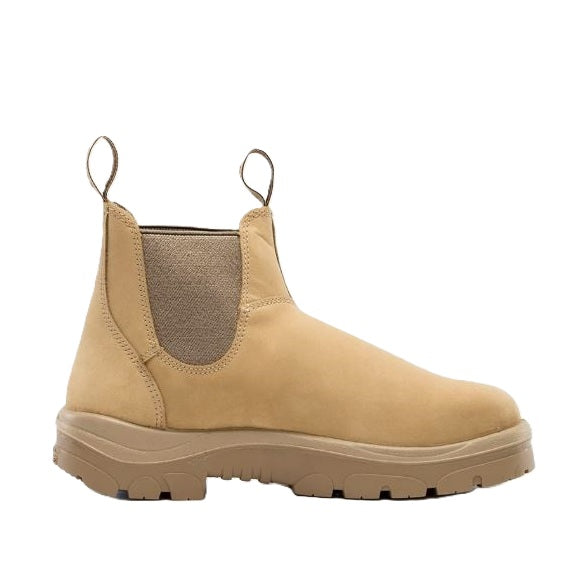 Steel Blue 312101 Hobart Safety Slip On Boots - Sand - Side View