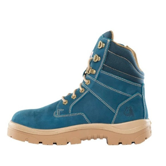 Steel Blue 312361 Southern Cross Zip Safety Boots Blue