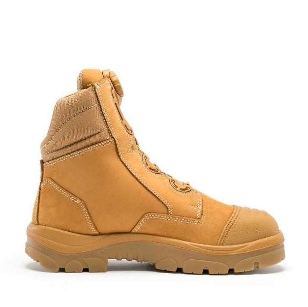 Steel Blue 312630 Southern Cross Spin-FX Safety Boots - Wheat - Side View