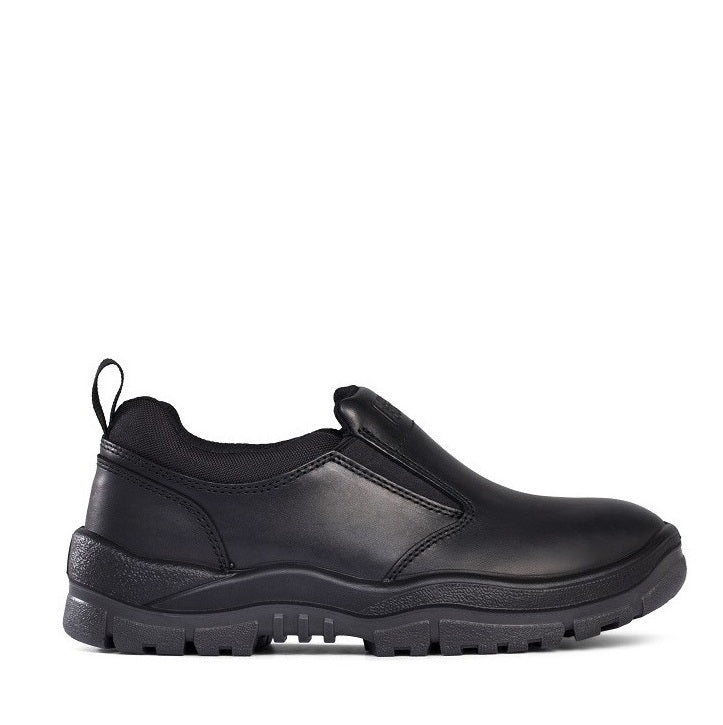 Mongrel 315085 Black Slip On Safety Shoe Steel Toe