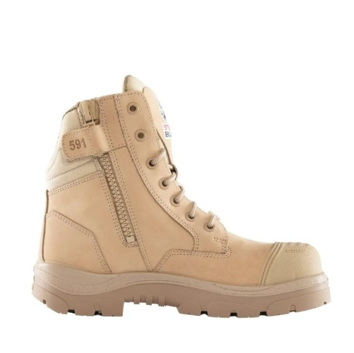 Steel Blue 318591 Southern Cross Zip Composite Boots - Sand - Side View