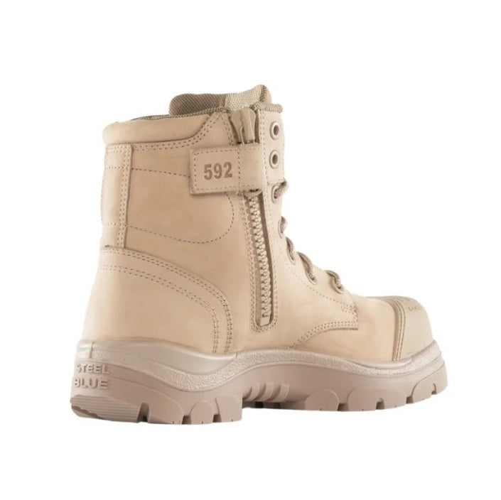 Steel Blue 318592 Argyle Zip Scuff Composite Safety Boots