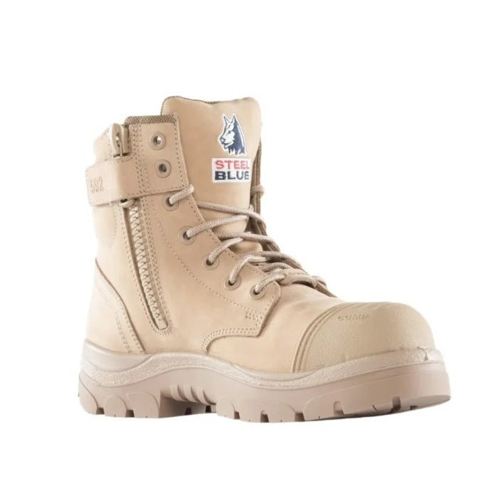 Steel Blue 318592 Argyle Zip Scuff Composite Safety Boots