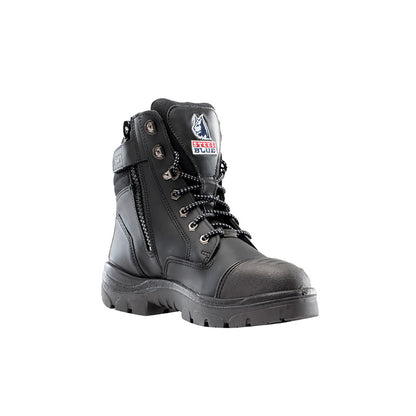 Steel Blue 319641 Southern Cross® GraphTEC™ Zip Graphene Scuff Cap & Outsole Safety Boot