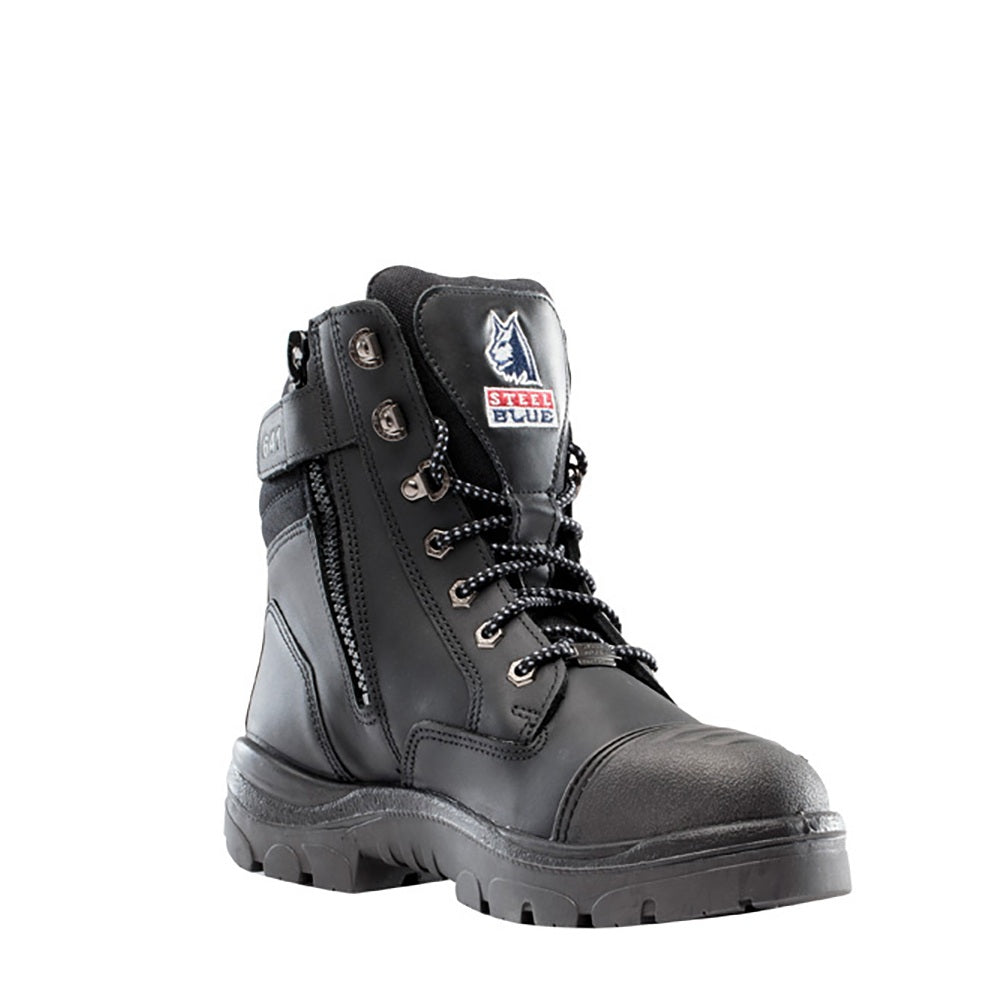 Steel Blue 319641 Southern Cross® GraphTEC™ Zip Graphene Scuff Cap & Outsole Safety Boot