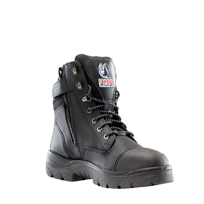 Steel Blue 319641 Southern Cross® GraphTEC™ Zip Graphene Scuff Cap & Outsole Safety Boot