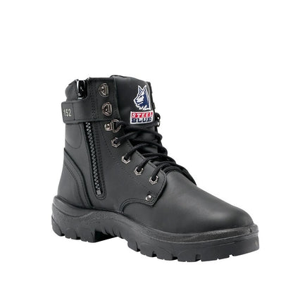 Steel Blue 322152 Argyle Zip: Nitrile Outsole Safety Boots