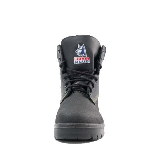 Steel Blue 322309 Warragul Black Nitrile Safety Boot