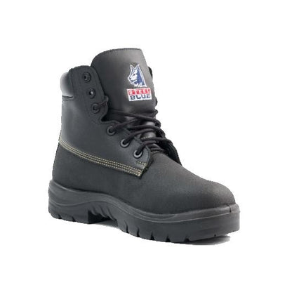 Steel Blue 322309 Warragul Black Nitrile Safety Boot