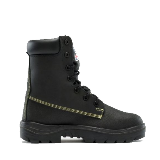 Black Nitrile Sole Steel Blue 322313 Jarrah Tech Tuff Nitrile High Leg Safety Boots