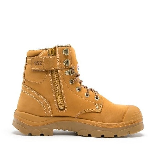 Steel Blue 382152 Argyle Zip Nitrile Bump - Wheat - Alternative Side View