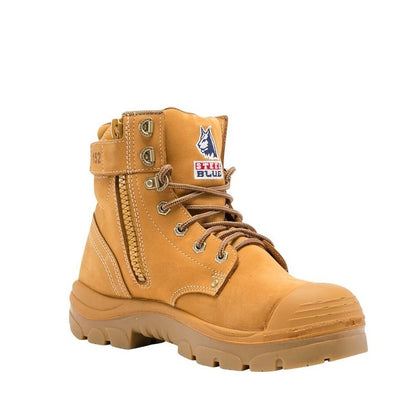 Steel Blue 342152 Argyle Zip: Nitrile Outsole Bump Cap Safety Boots