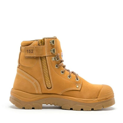 Steel Blue 342152 Argyle Zip: Nitrile Outsole Bump Cap Safety Boots