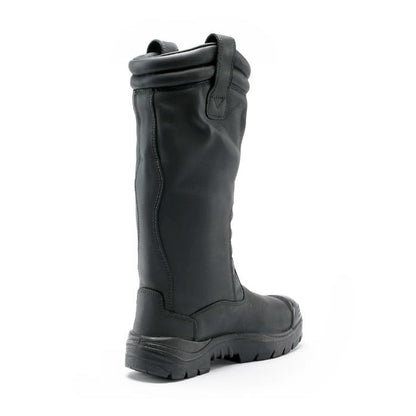 Steel Blue 382835 Mackay 370mm Pull On Bump Met Pr Nitrile W/Proof Safety Boot