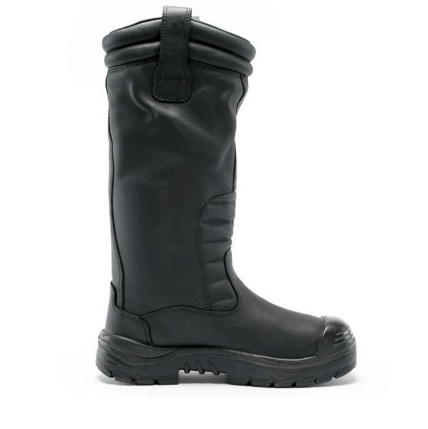 Steel Blue 382835 Mackay 370mm Pull On Bump Met Pr Nitrile W/Proof Safety Boots