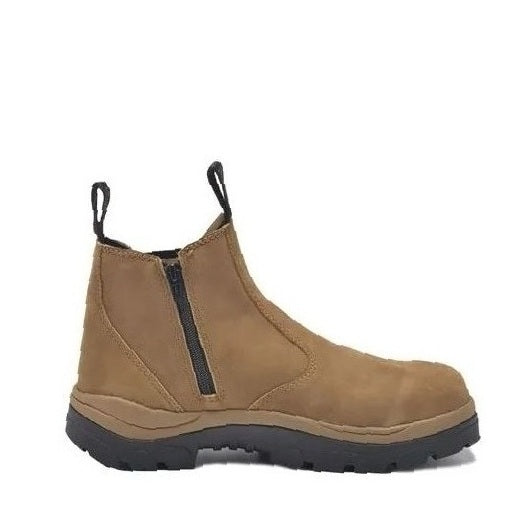 Wide Load 390TZN Soft Toe Elastic Sided Boots + Zip Non Safety Boots