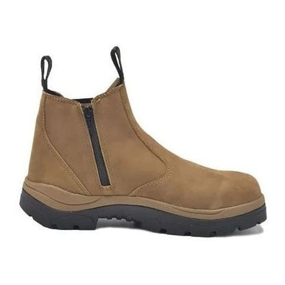 Wide Load 390TZN Soft Toe Elastic Sided Boot + Zip Non Safety Boot
