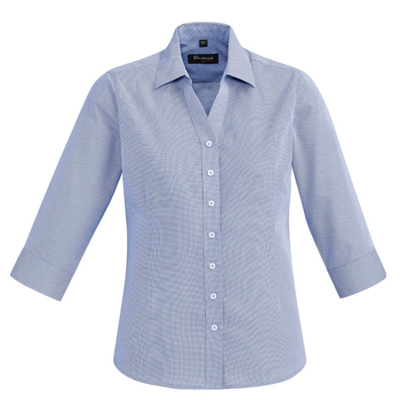 Biz Corporates 40311 Womens Hudson 3/4 Sleeve Shirt