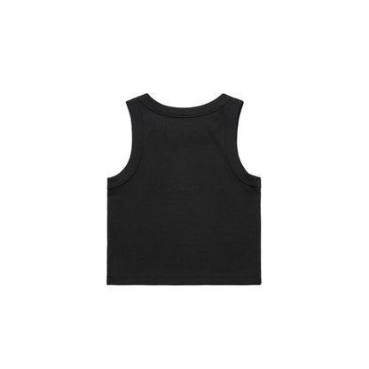 AS Colour 4064G Womens Organic Rib Crop Tank
