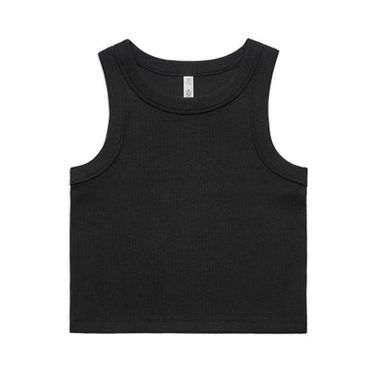AS Colour 4064G Womens Organic Rib Crop Tank