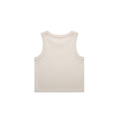 AS Colour 4064G Womens Organic Rib Crop Tank