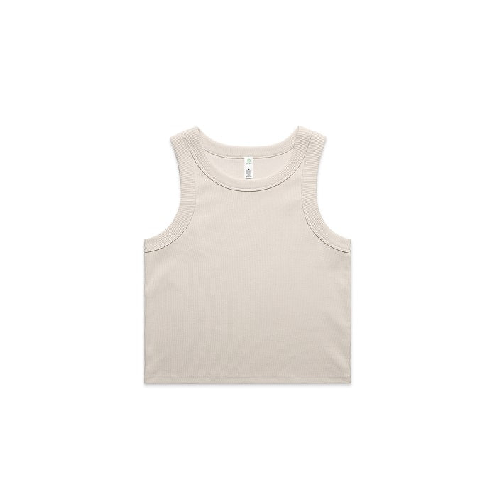 AS Colour 4064G Womens Organic Rib Crop Tank