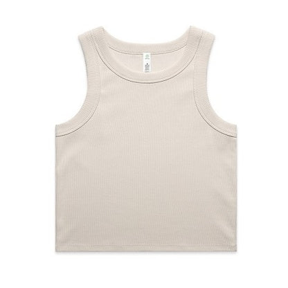 AS Colour 4064G Womens Organic Rib Crop Tank