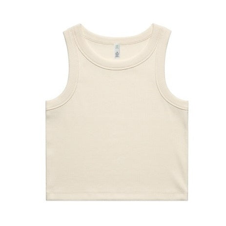 AS Colour 4064G Womens Organic Rib Crop Tank