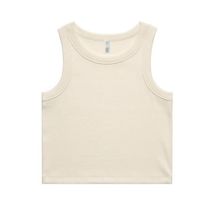 AS Colour 4064G Womens Organic Rib Crop Tank