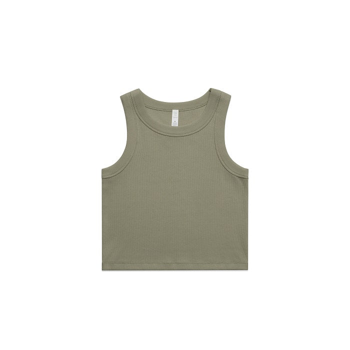AS Colour 4064G Womens Organic Rib Crop Tank