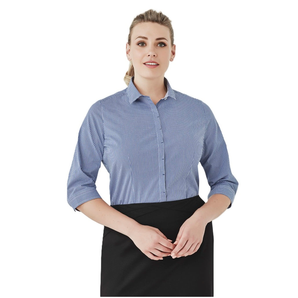 Biz Corporates 42511 Womens Newport 3/4 Sleeve Shirt