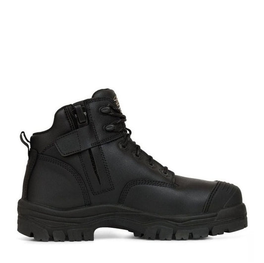 Oliver 45-640Z Black 130Mm Zip Side Composite Safety Boot
