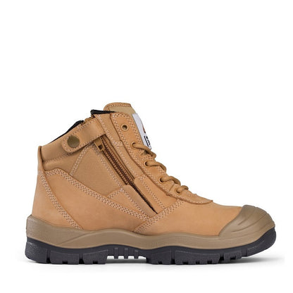 Mongrel 461050 Wheat ZipSider Safety Boot With Scuff