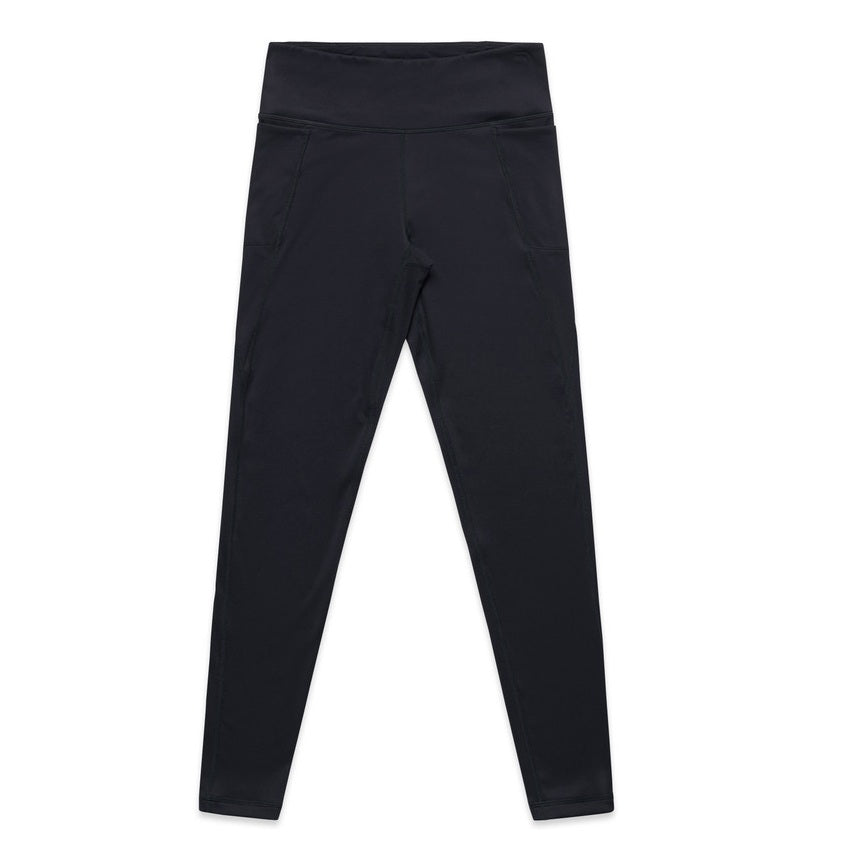 AS Colour 4630 Womans Active Leggings - Ink Blue - Front View