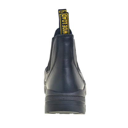 Wide Load 490BPO Black Elastic Sided Safety Boots