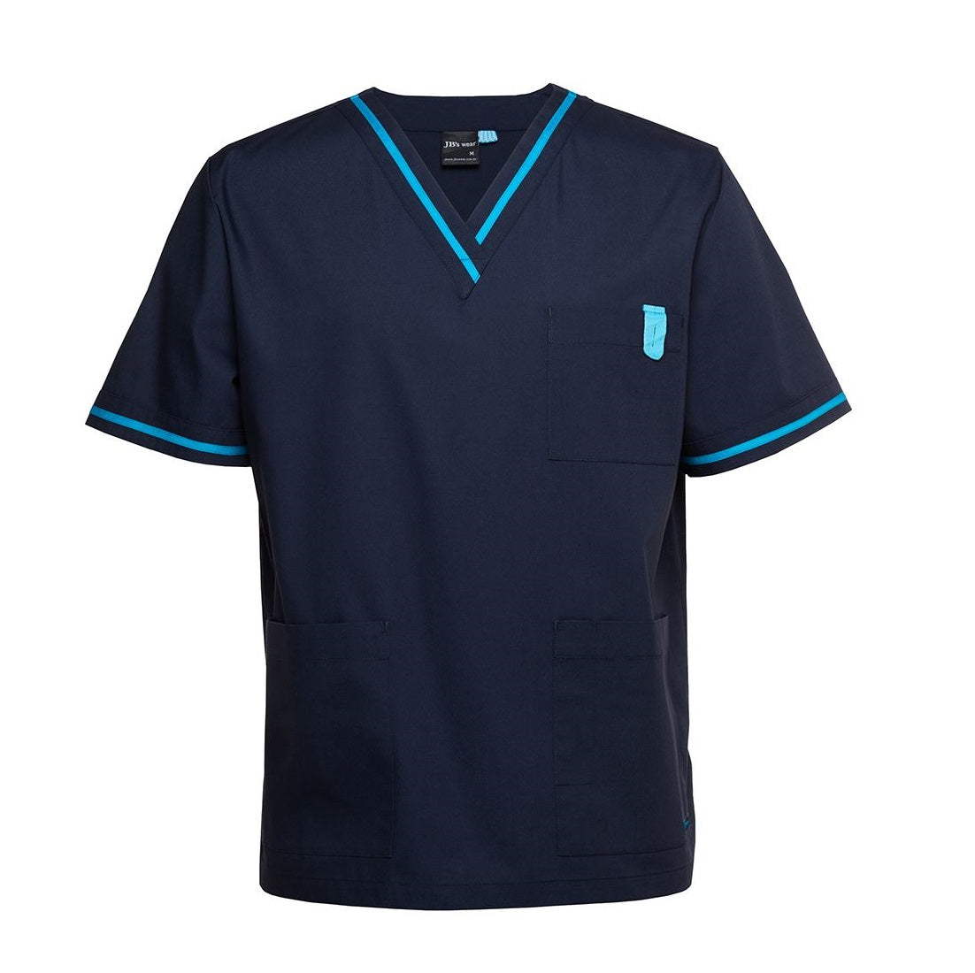 JB's Wear 4SCT Contrast Scrubs Top