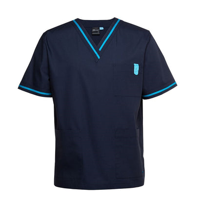 JB's Wear 4SCT Contrast Scrubs Top