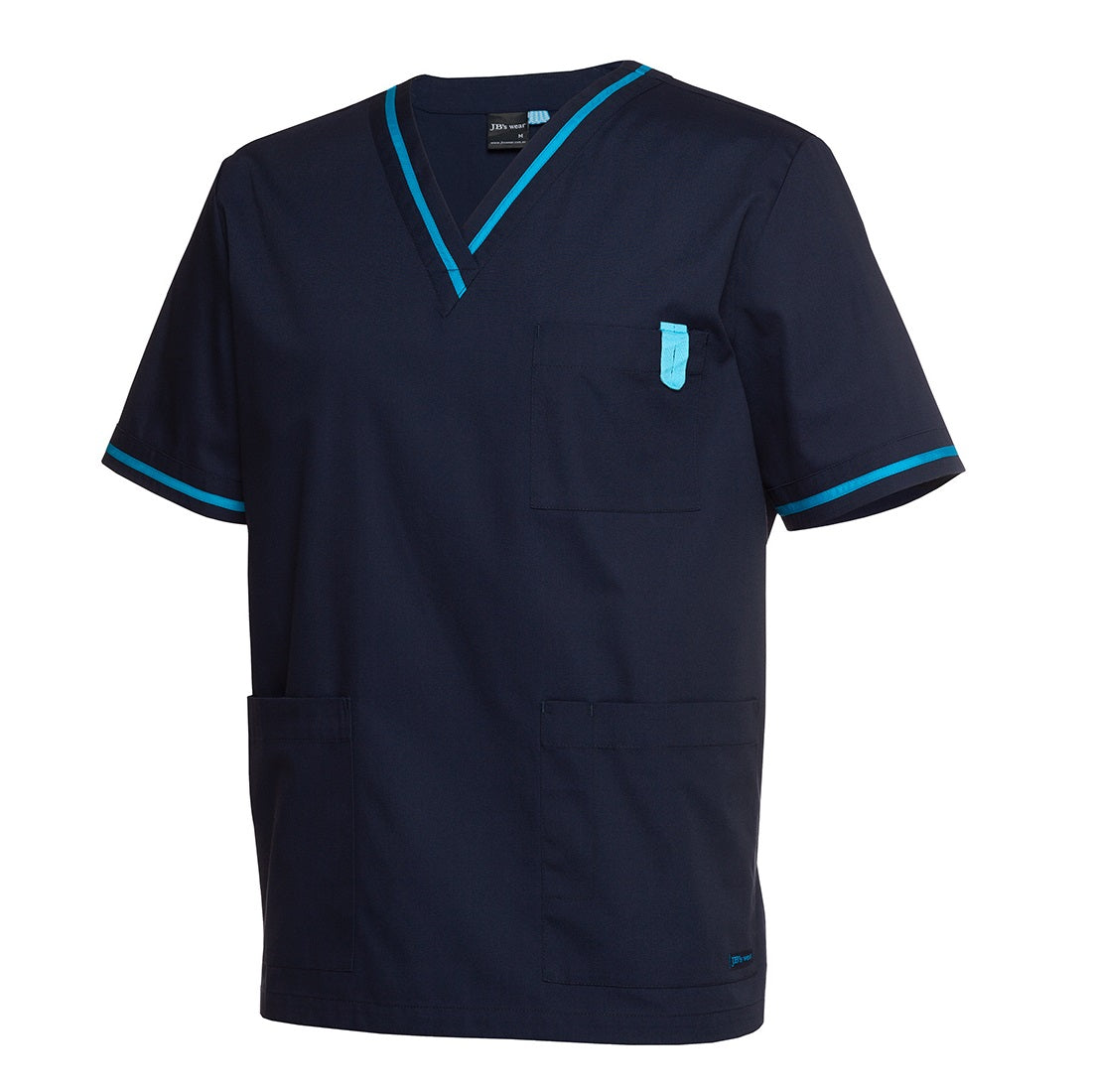 JB's Wear 4SCT Contrast Scrubs Top